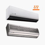 ستارة هوائية مع سخان كهربائي